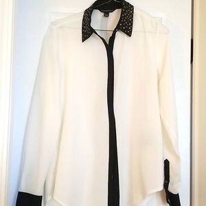 NWOT sheer blouse